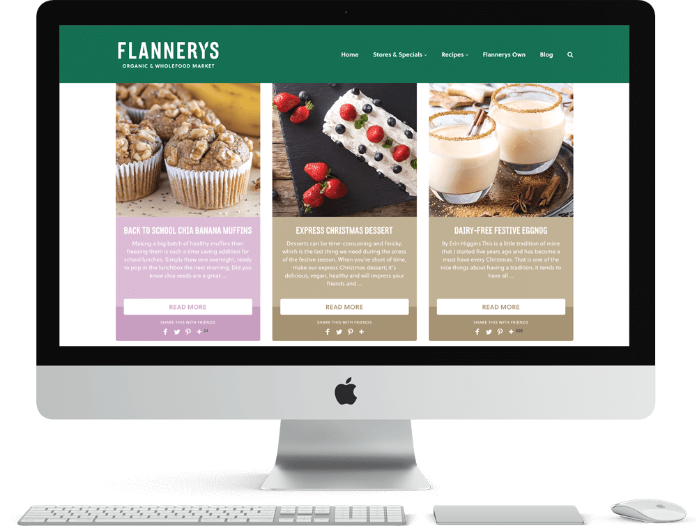 Flannreys Wordpress Website